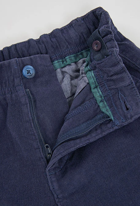 Cord-Hose Junge Marineblau