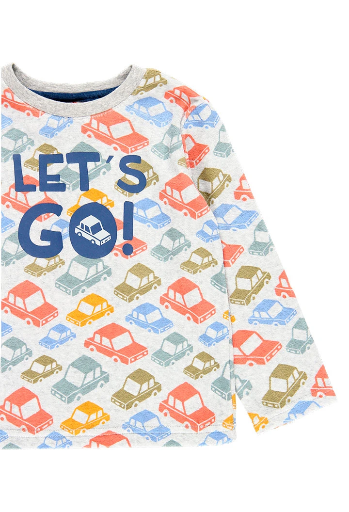 Velour pyjamas for boy - organic