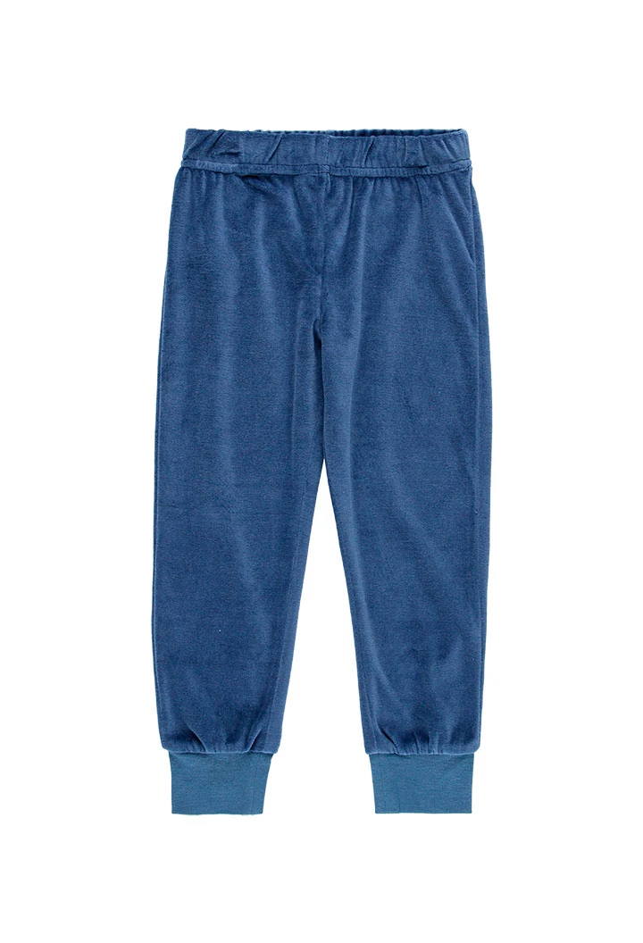 Schlafanzug velour für junge - organic