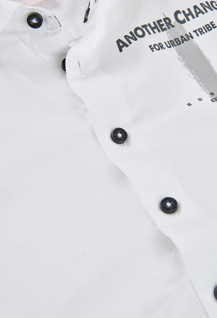 Chemise enfant blanche