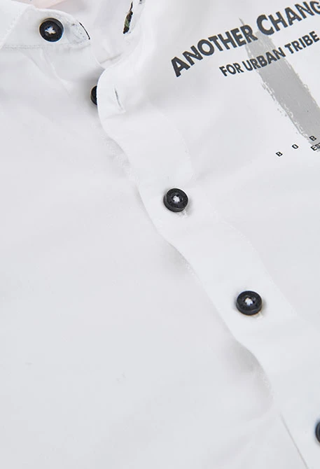 Camicia bambino bianca