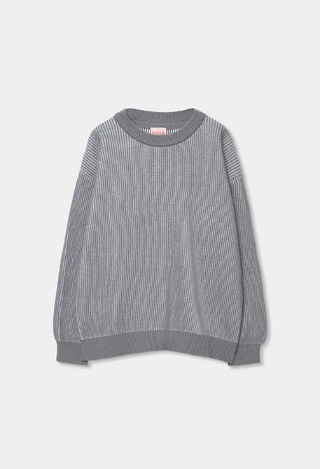 Jersey algodón niño gris