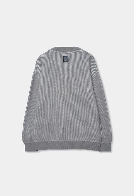 Jersey algodón niño gris