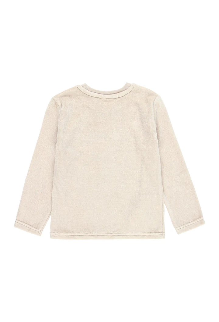 Pijama terciopelo de niño - orgánico
