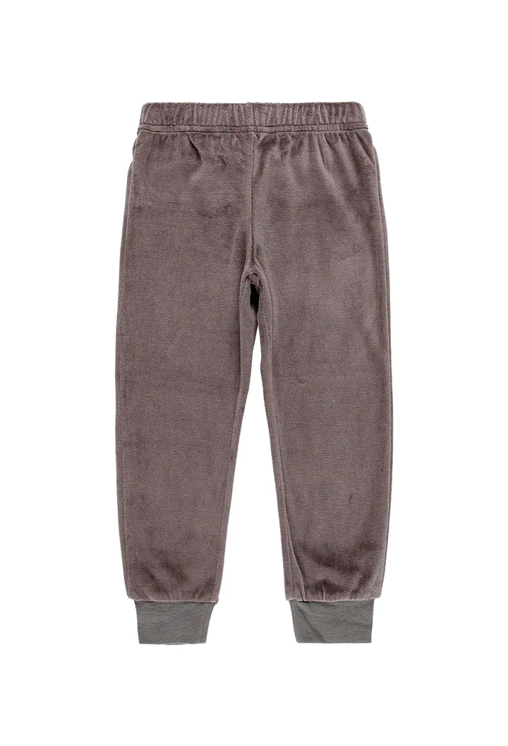 Pijama terciopelo de niño - orgánico