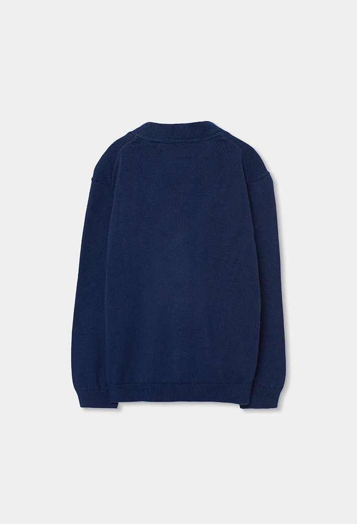 Chaqueta niño azul marino