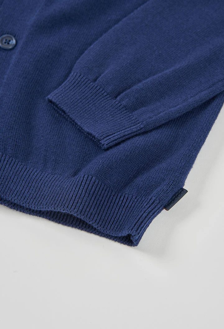 Jaqueta nen blau marí