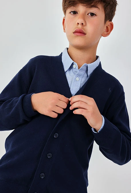 Giacca bambino blu marino