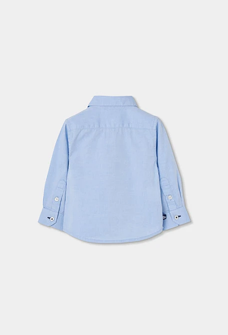 Blue sky long sleeve Oxford shirt for boys