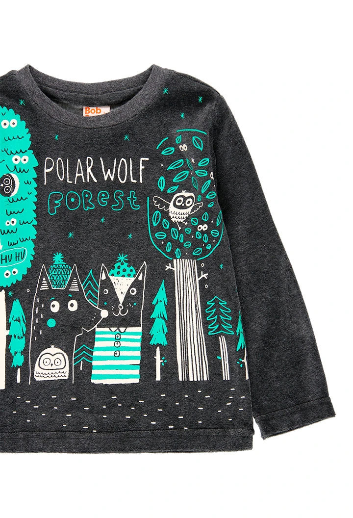 Pijama terciopelo de niño - orgánico