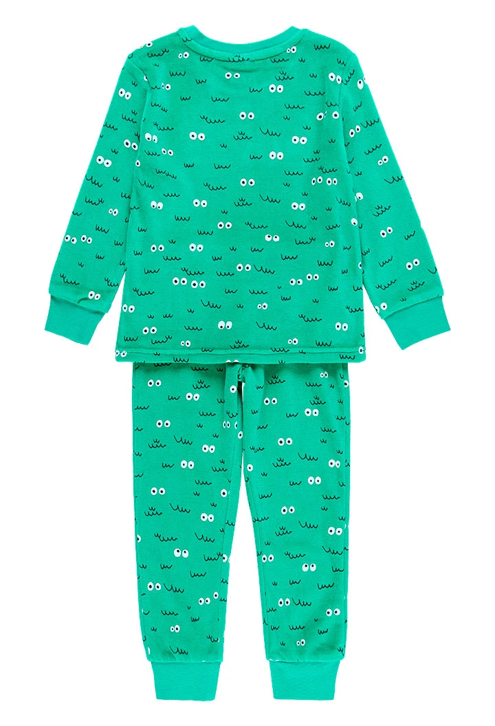 Pyjama en velours pour garçon - organique