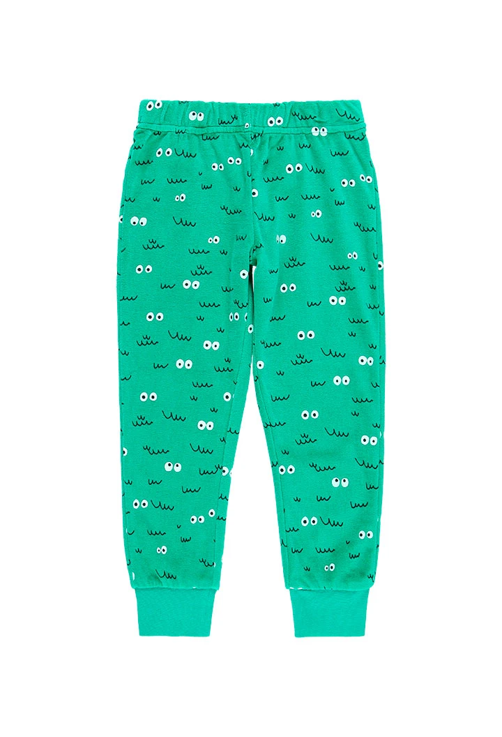 Velour pyjamas for boy - organic
