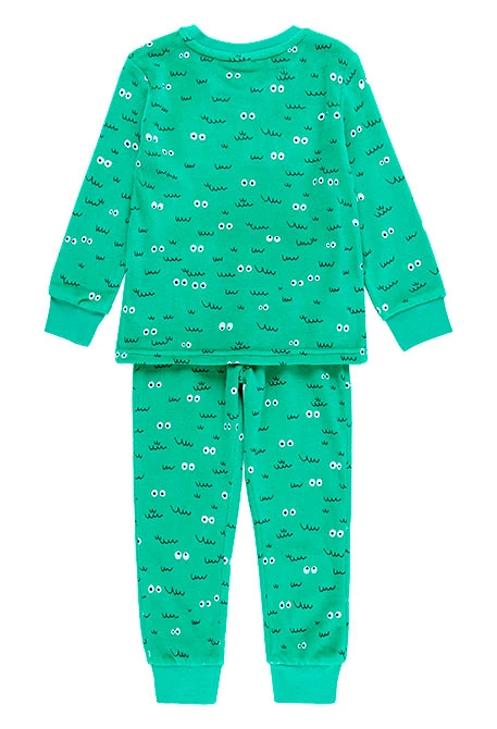 Pijama veludo para menino - orgânico