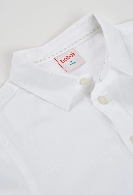 White linen boy?s shirt