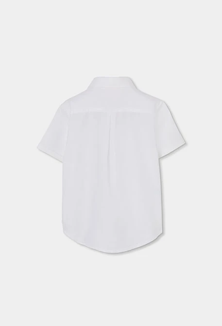 Camisa nen lli blanc