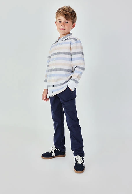 Navy blue child?s trousers
