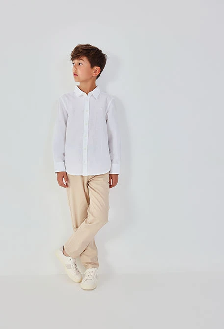 Pantalons nen beix