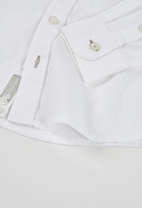 White oxford shirt for boy