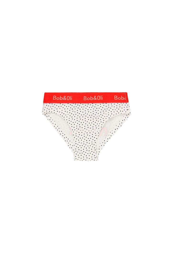 Pack 3 knickers for girl - organic