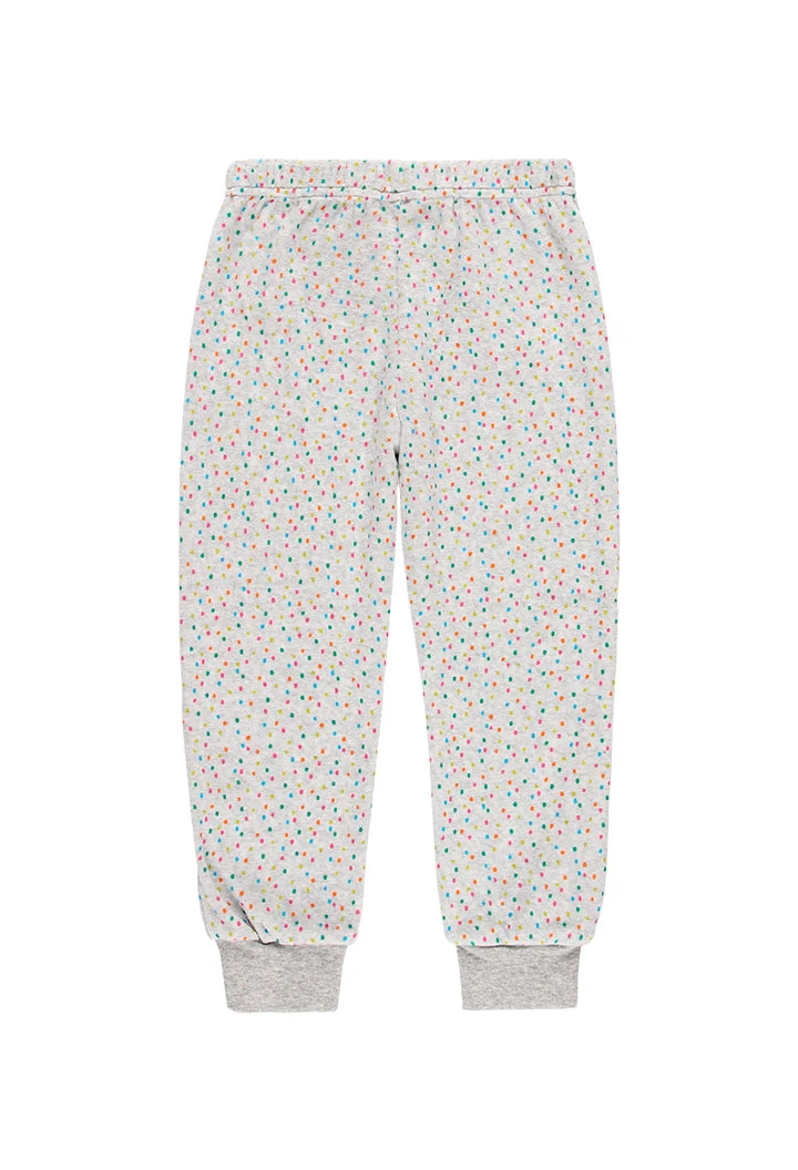 Pijama terciopelo de niña - orgánico