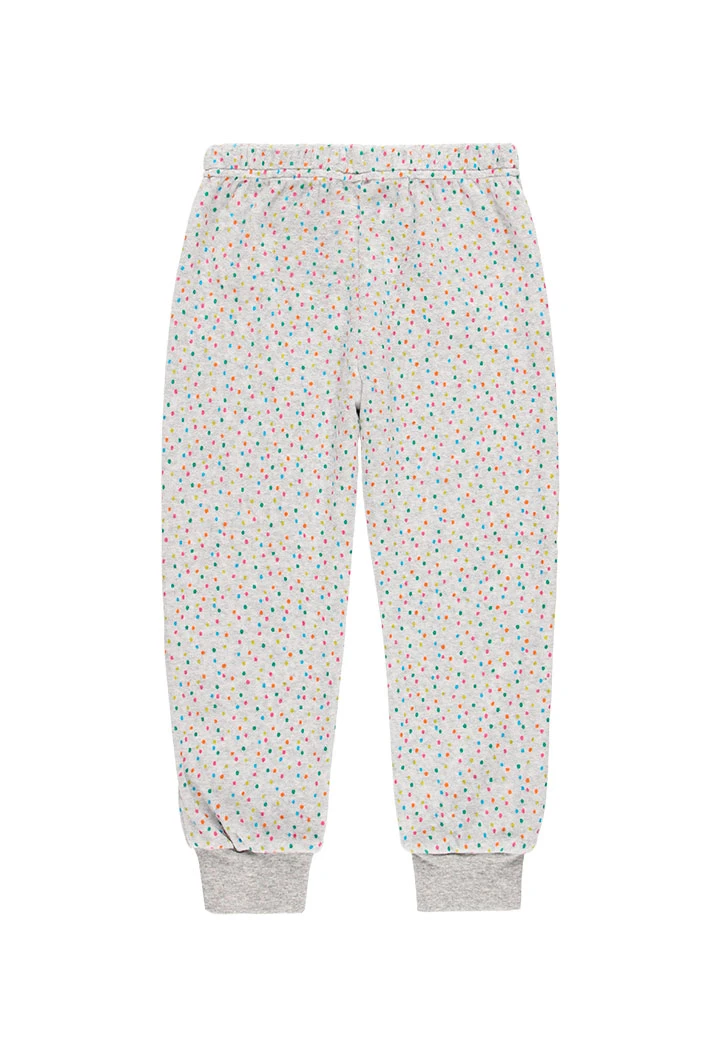 Schlafanzug velour für mädchen - organic