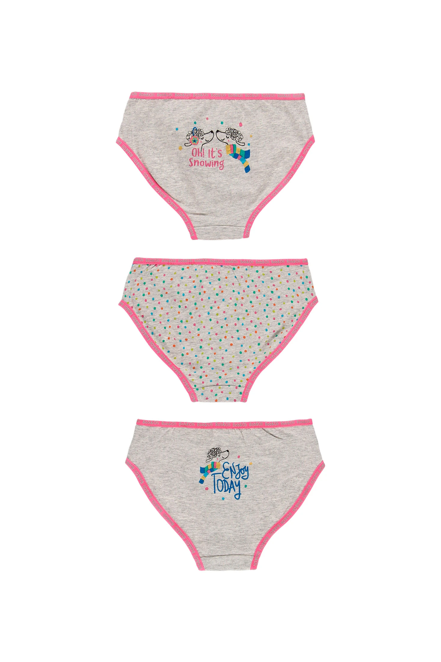Pack 3 knickers - organic-Pack-GIRL