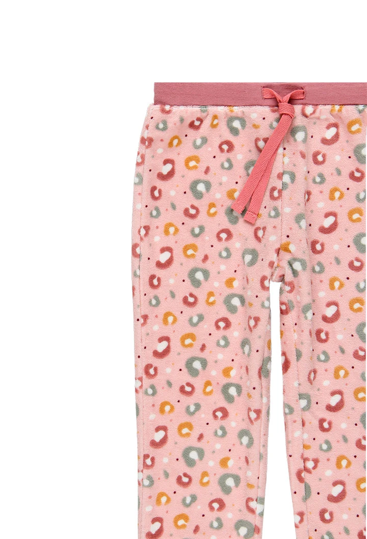 Pijama veludo para menina - orgânico