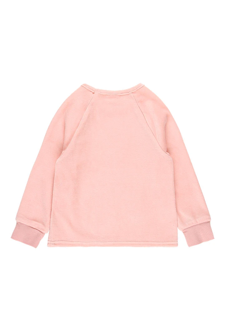 Pijama terciopelo de niña - orgánico