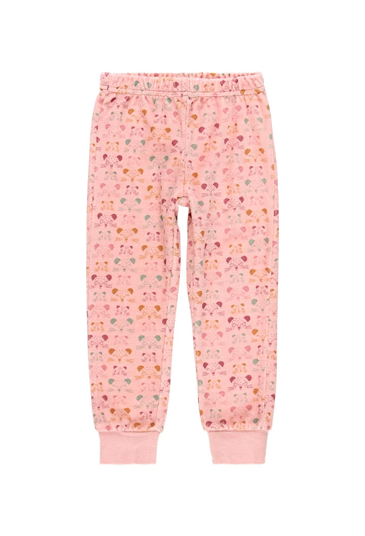 Pijama veludo para menina - orgânico