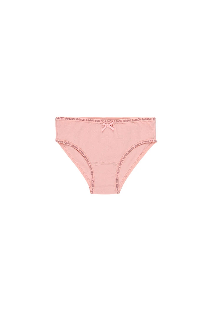 Pack 3 knickers for girl - organic