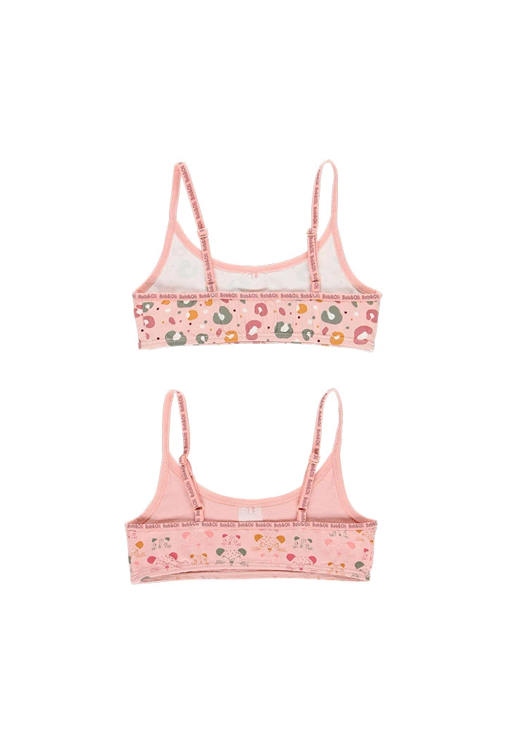 Pack 2 tops pour fille - organique