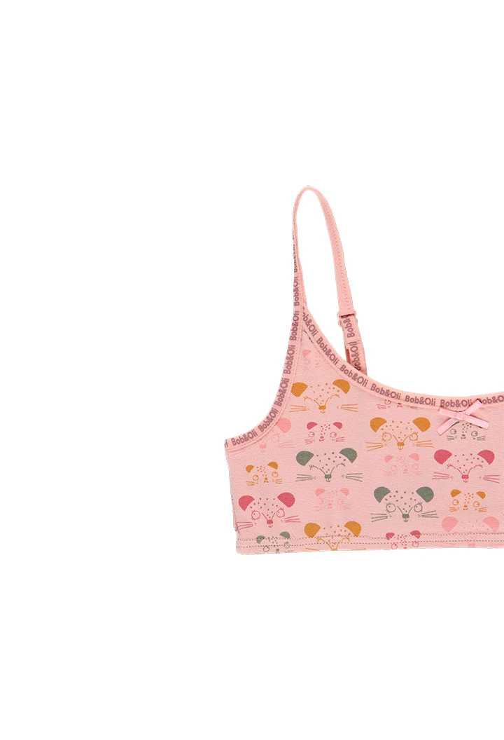 Pack 2 tops pour fille - organique