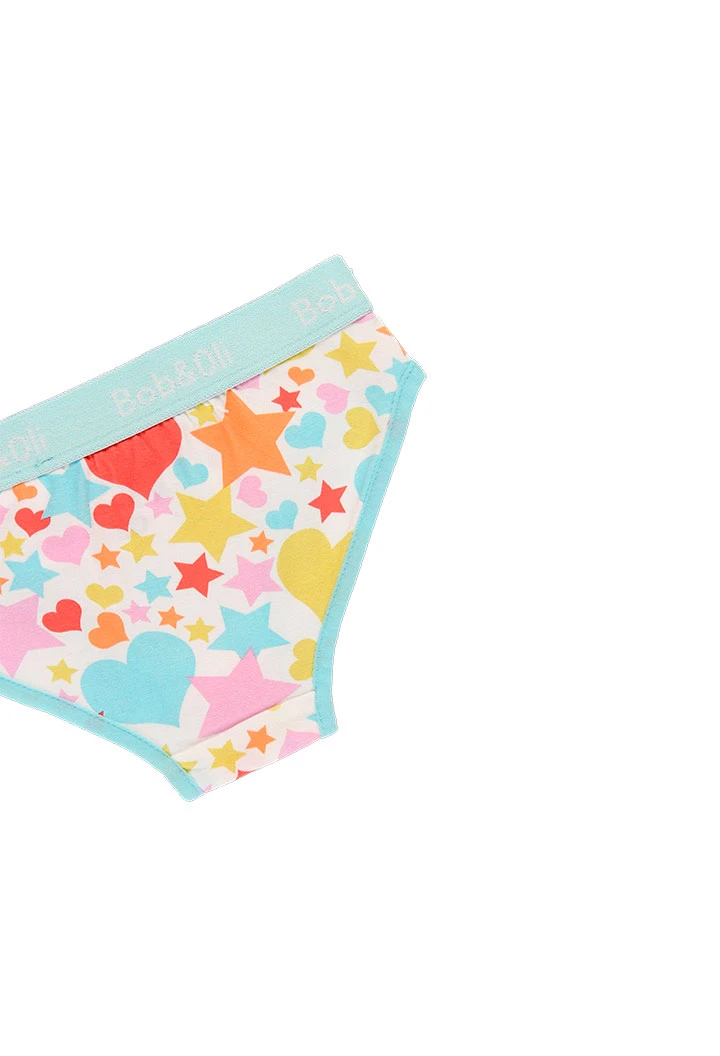 Pack de 3 culottes pour fille - organique