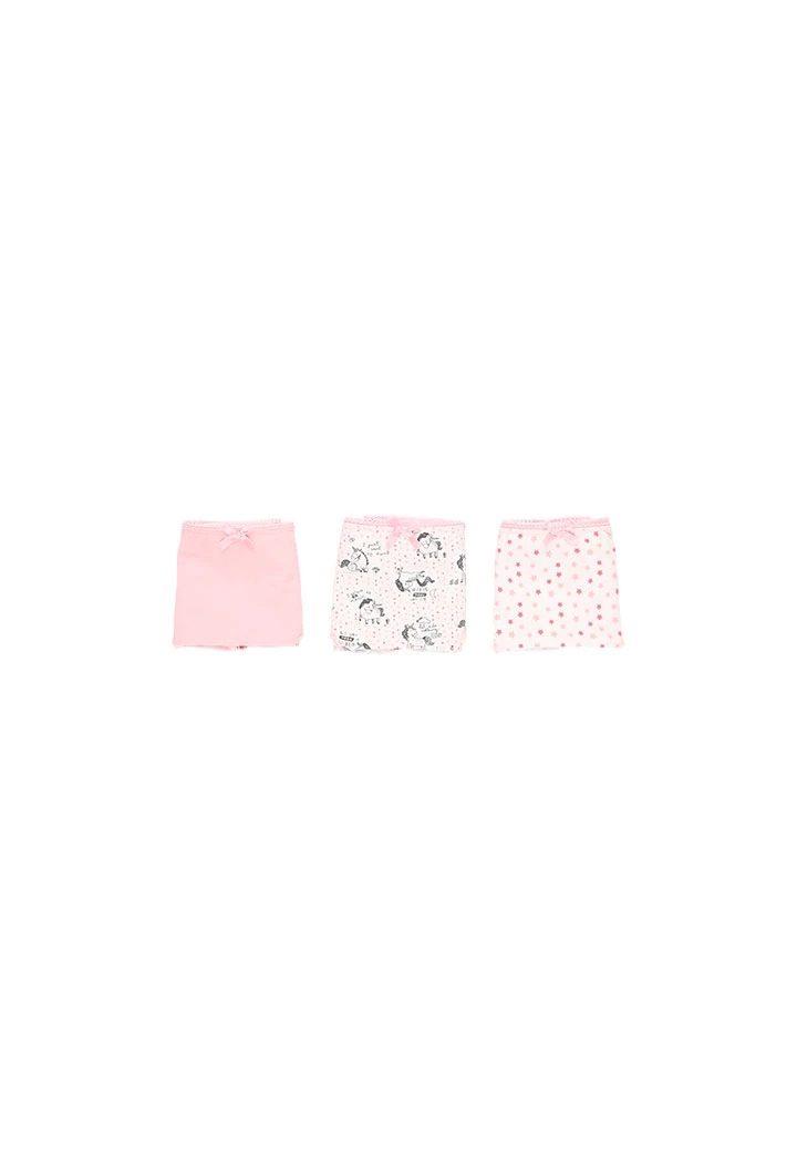 Pack de 3 culottes pour fille