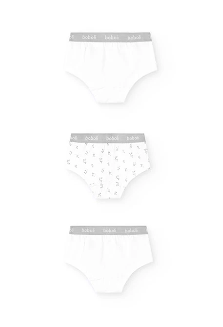 Pack 3 knickers for girl -BCI