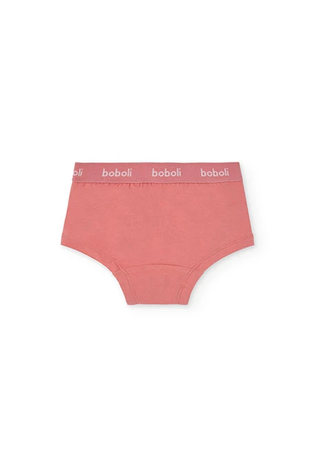 Pack de braguitas de punto para niña con estampado