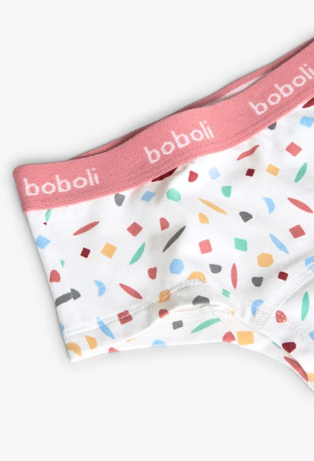 Pack de braguitas de punto para niña con estampado