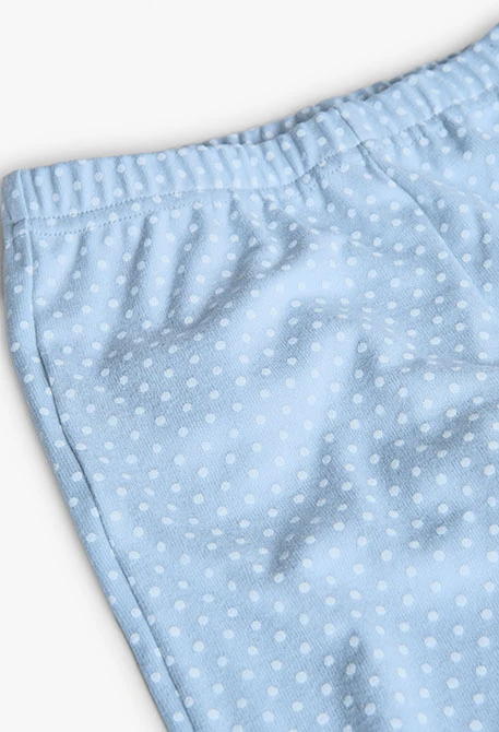 Pijama menina veludo azul celeste