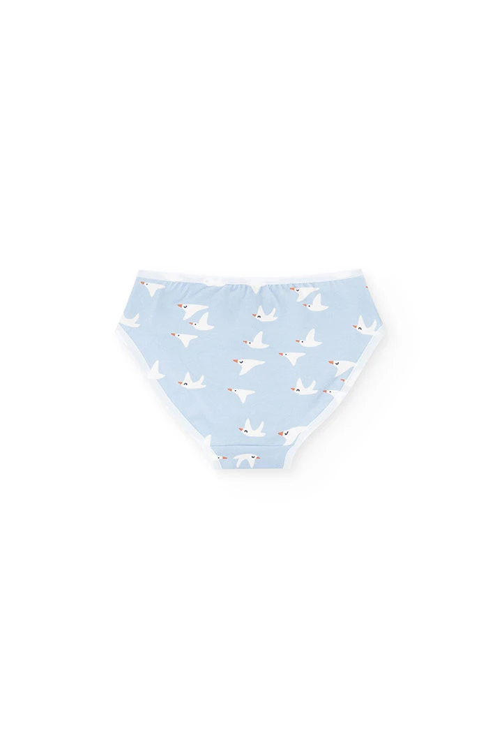 Pack de culottes bleu ciel