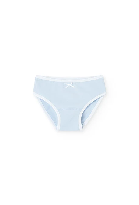 Pack de culottes bleu ciel