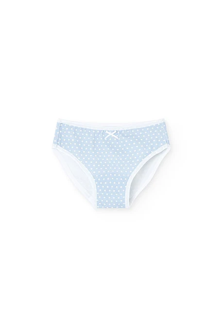 Pack de culottes bleu ciel