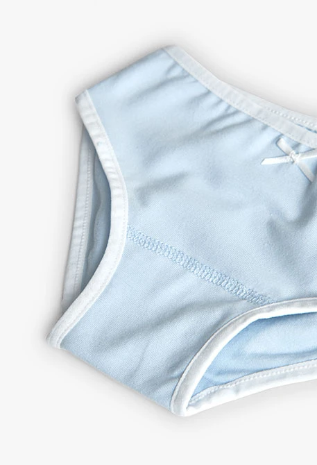 Pack of light blue knickers