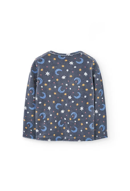 Velvet stars and moons girl´s pyjamas