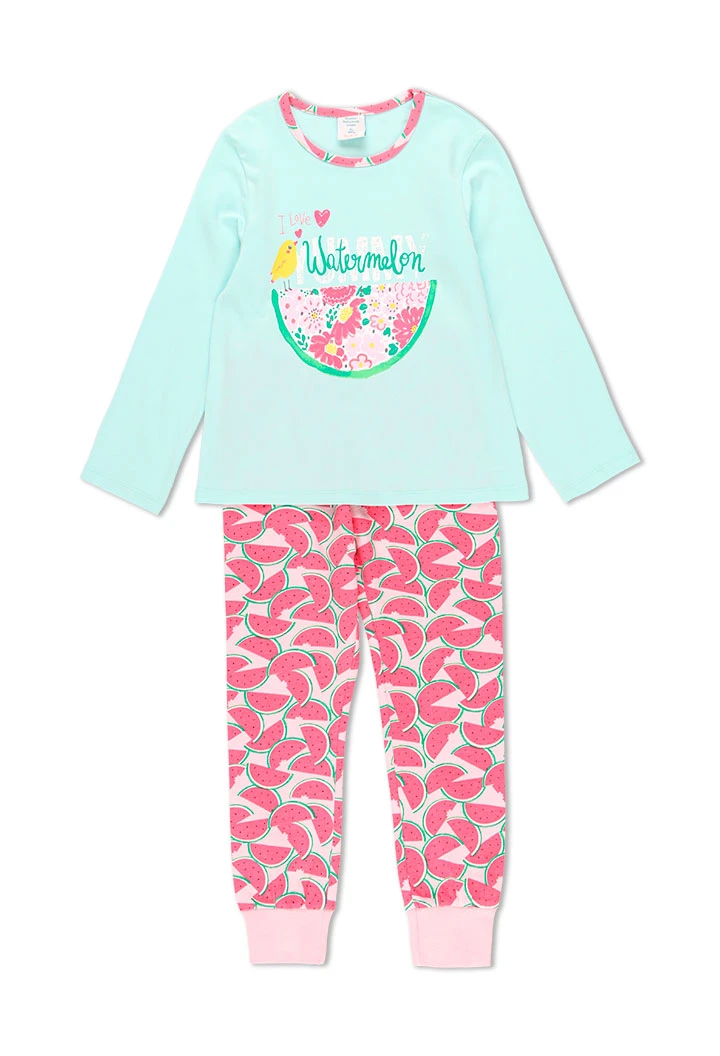 Pyjama en tricot pour fille