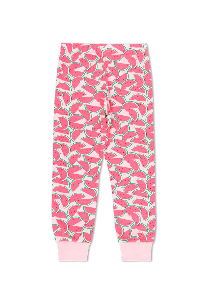 Pyjama en tricot pour fille