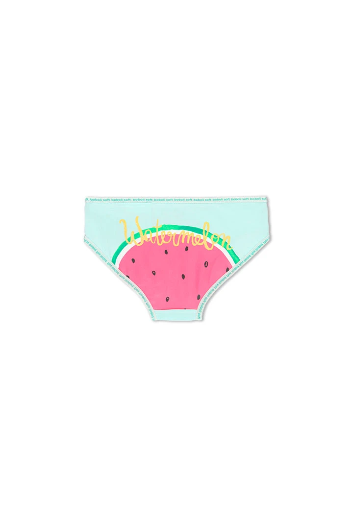 Pack de 3 culottes fruits pour fille