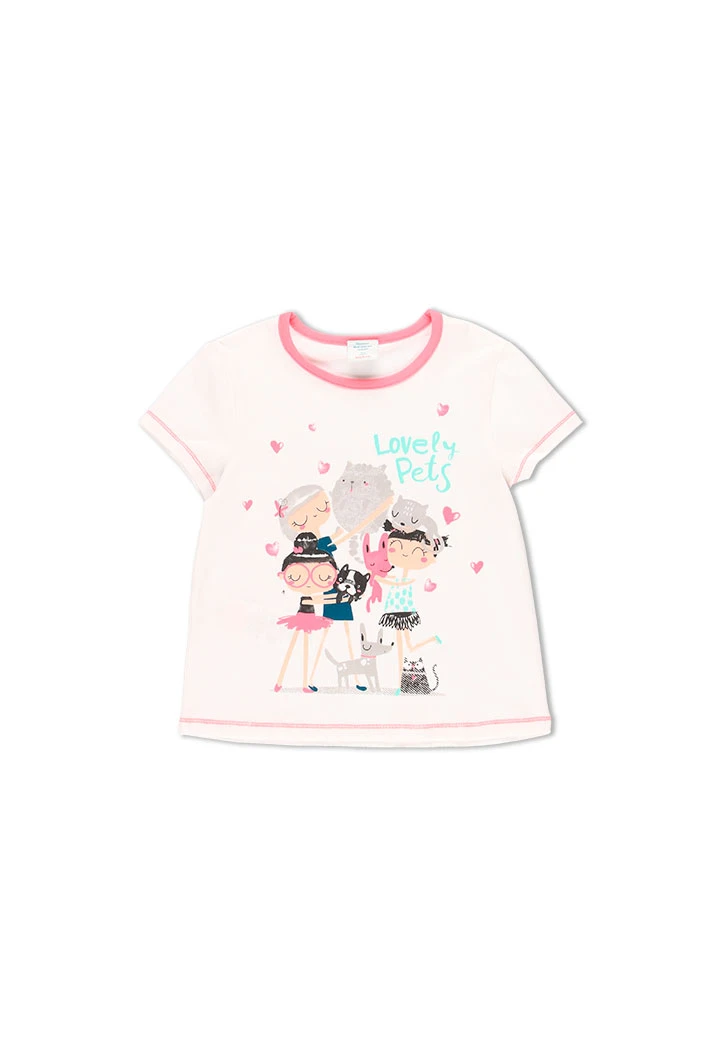 Pyjama en tricot pour fille