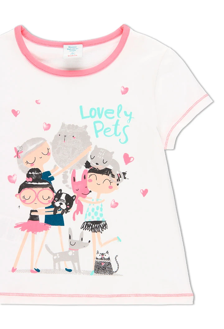 Pyjama en tricot pour fille