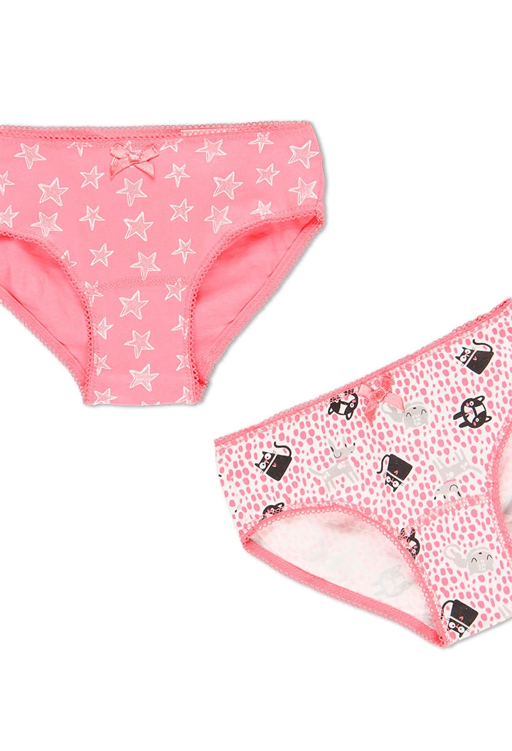 Pack de 3 culottes maille pour fille