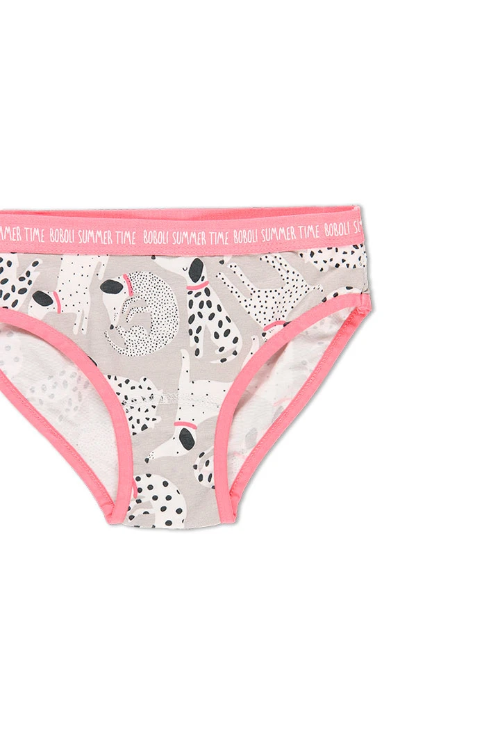 Pack de 3 culottes maille pour fille